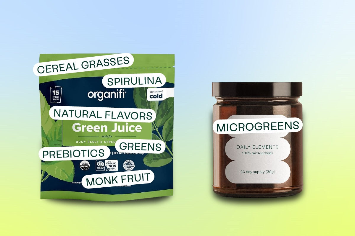 Organifi Green Juice vs Daily Elements