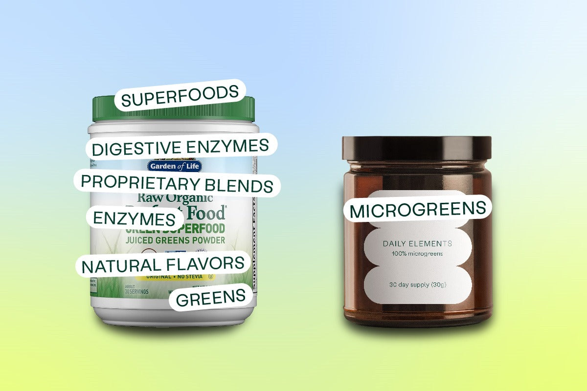 Garden of Life Greens vs. Daily Elements