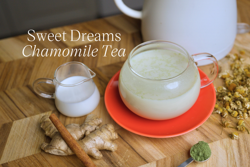 Soothing Sweet Dreams Chamomile Milk Tea