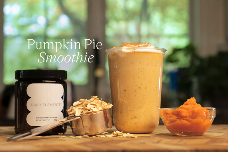 Healthy and Creamy Pumpkin Pie Smoothie Recipe