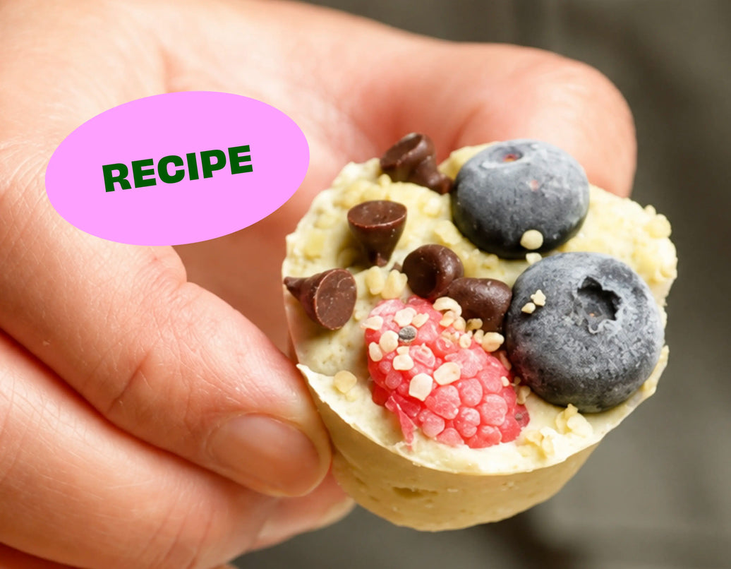 Chunky Monkey Frozen Yogurt Banana Bites
