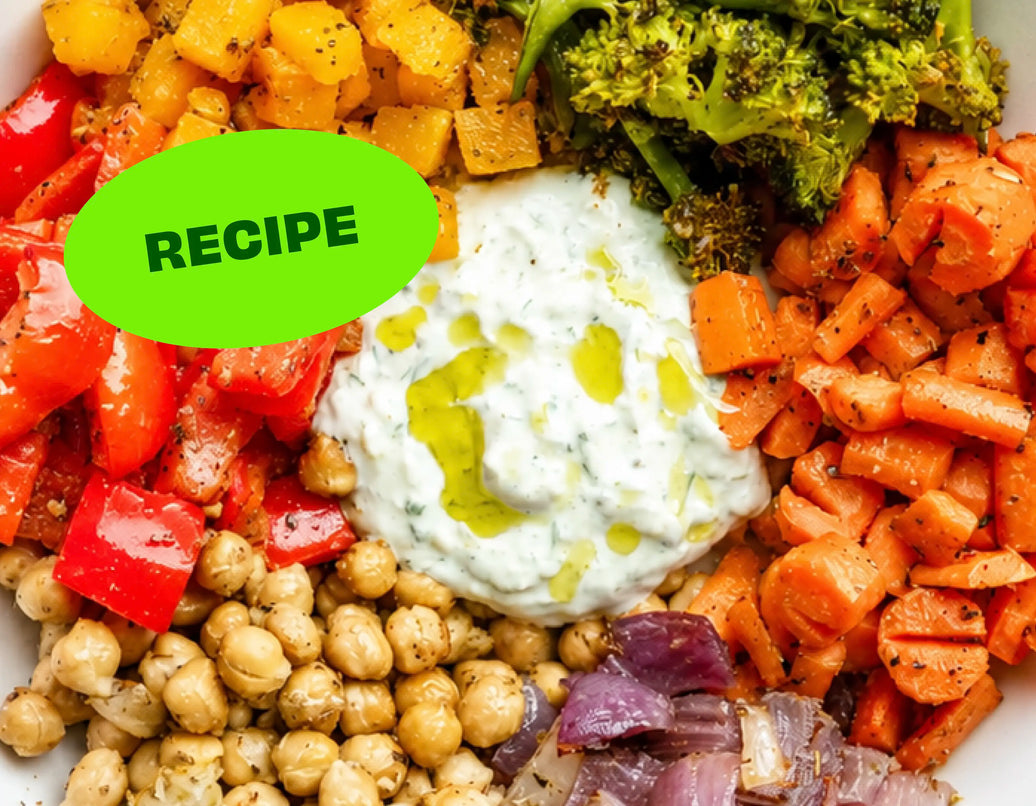 Colorful and Healthy Rainbow Veggie Bowl Recipe