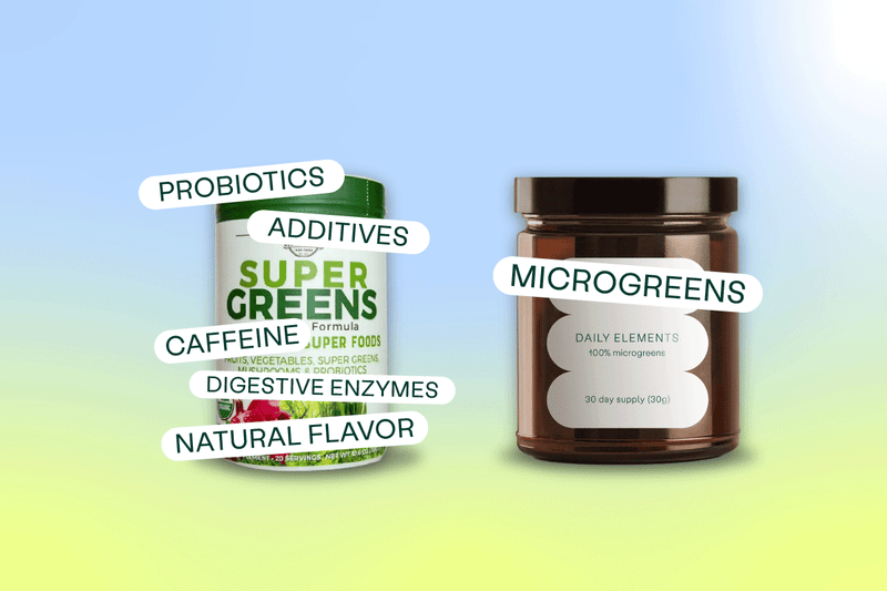 Daily Elements Vs. Country Farms Super Greens Review