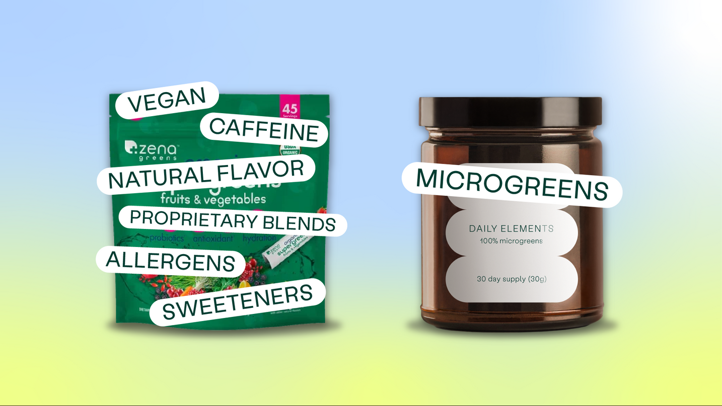 Daily Elements vs. Zena Greens Review