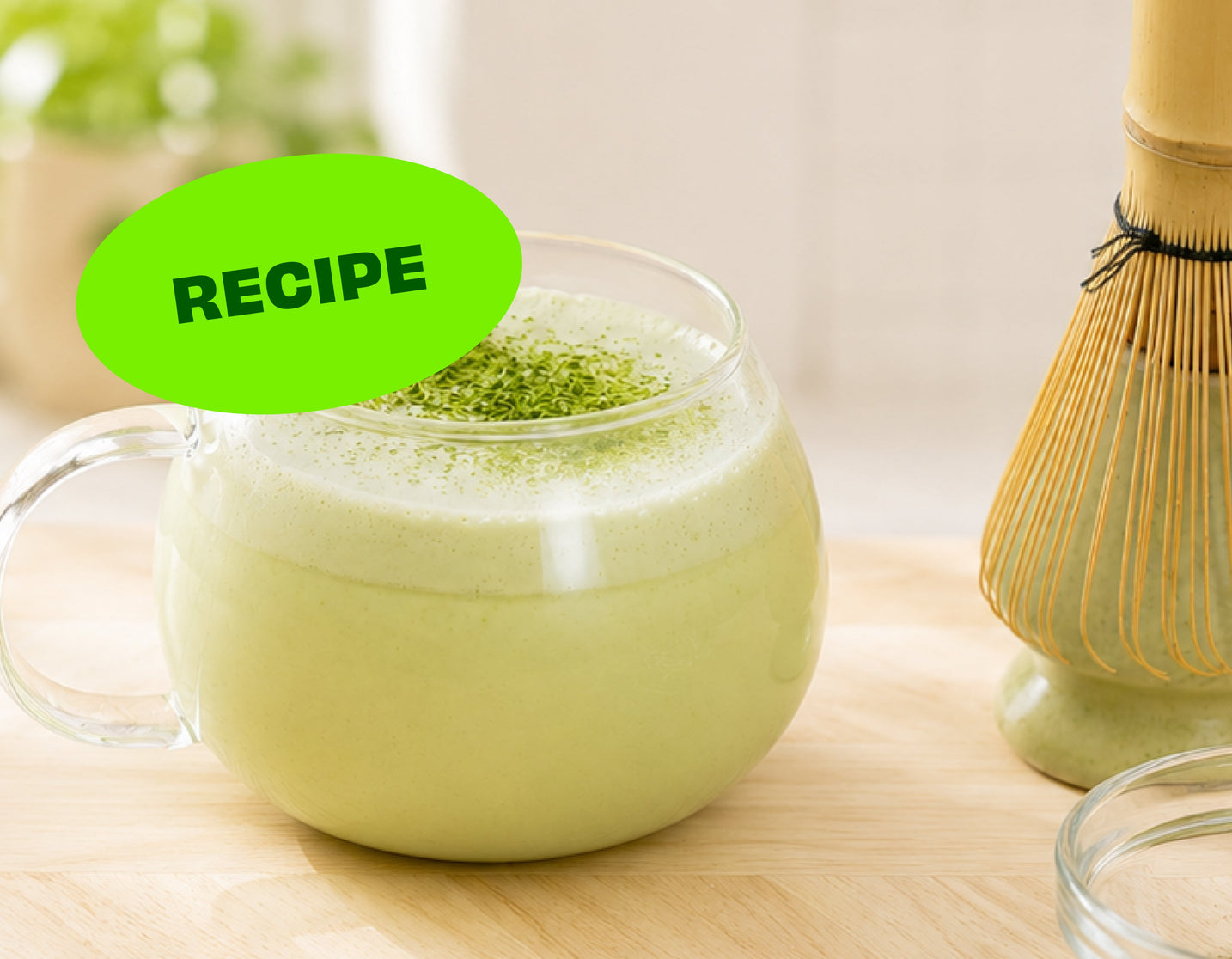 Energizing Jade Leaf Matcha Latte with Manuka Honey