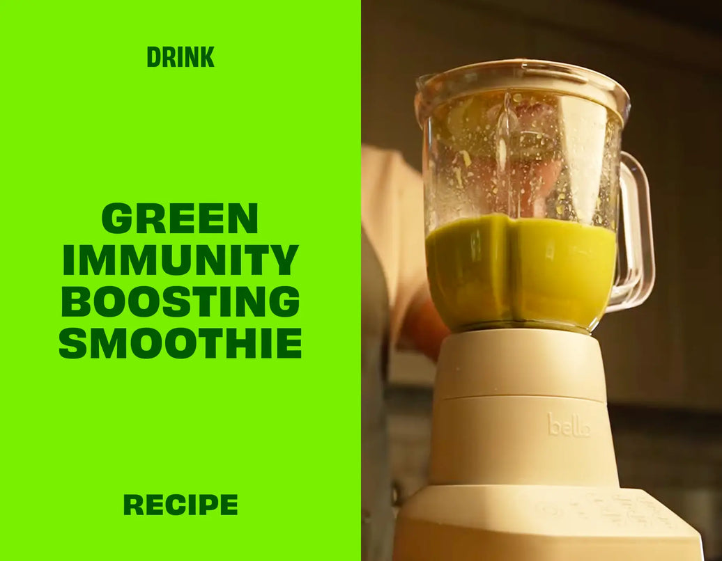 Refreshing Green Immunity Boosting Smoothie Recipe