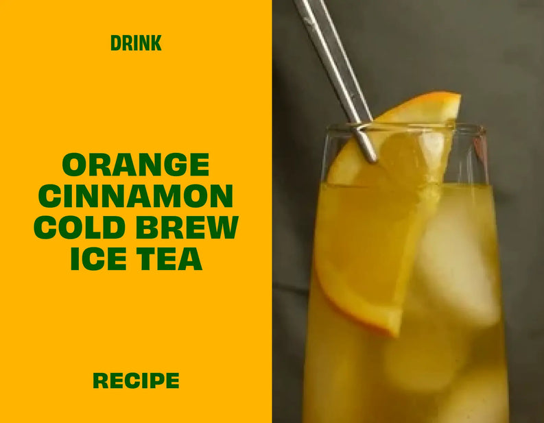 Refreshing Orange Cinnamon Cold Brew