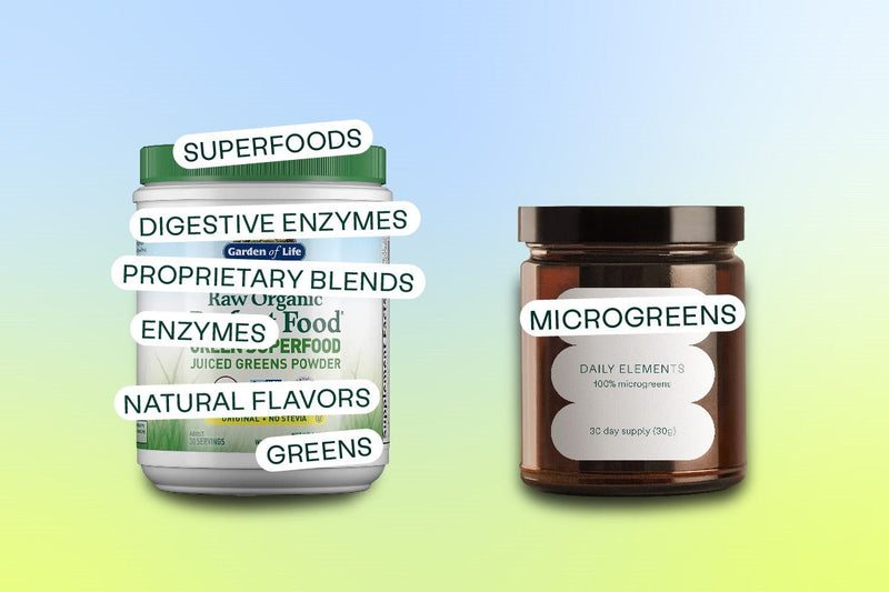 Garden of Life Greens vs. Daily Elements