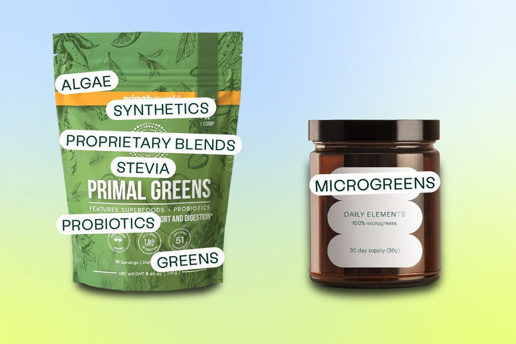 Primal Greens vs Daily Elements